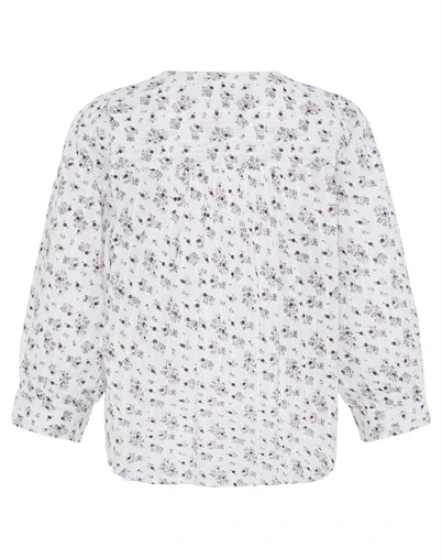 Fransa - FREasa 1 Skjorte - Whisper White And Rose 